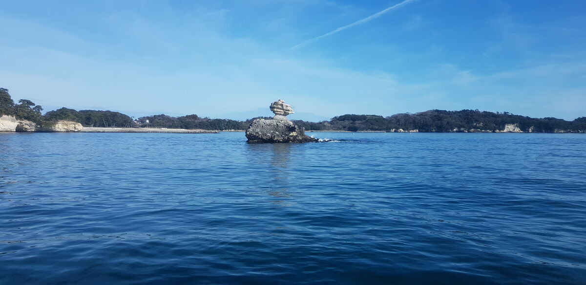 The bay at Matsushima