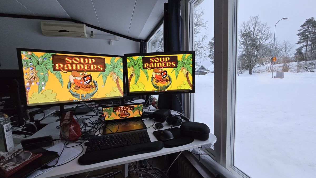 snow in spelkollektivet